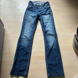 Ariat Mid Rise Stretch Entwined Wide Leg Jean